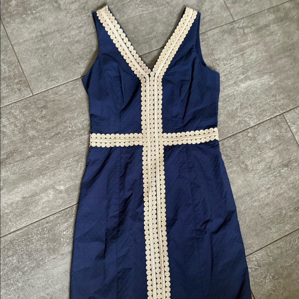 Lilly pulitzer navy short dress NWT